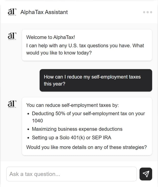 AlphaTax preview